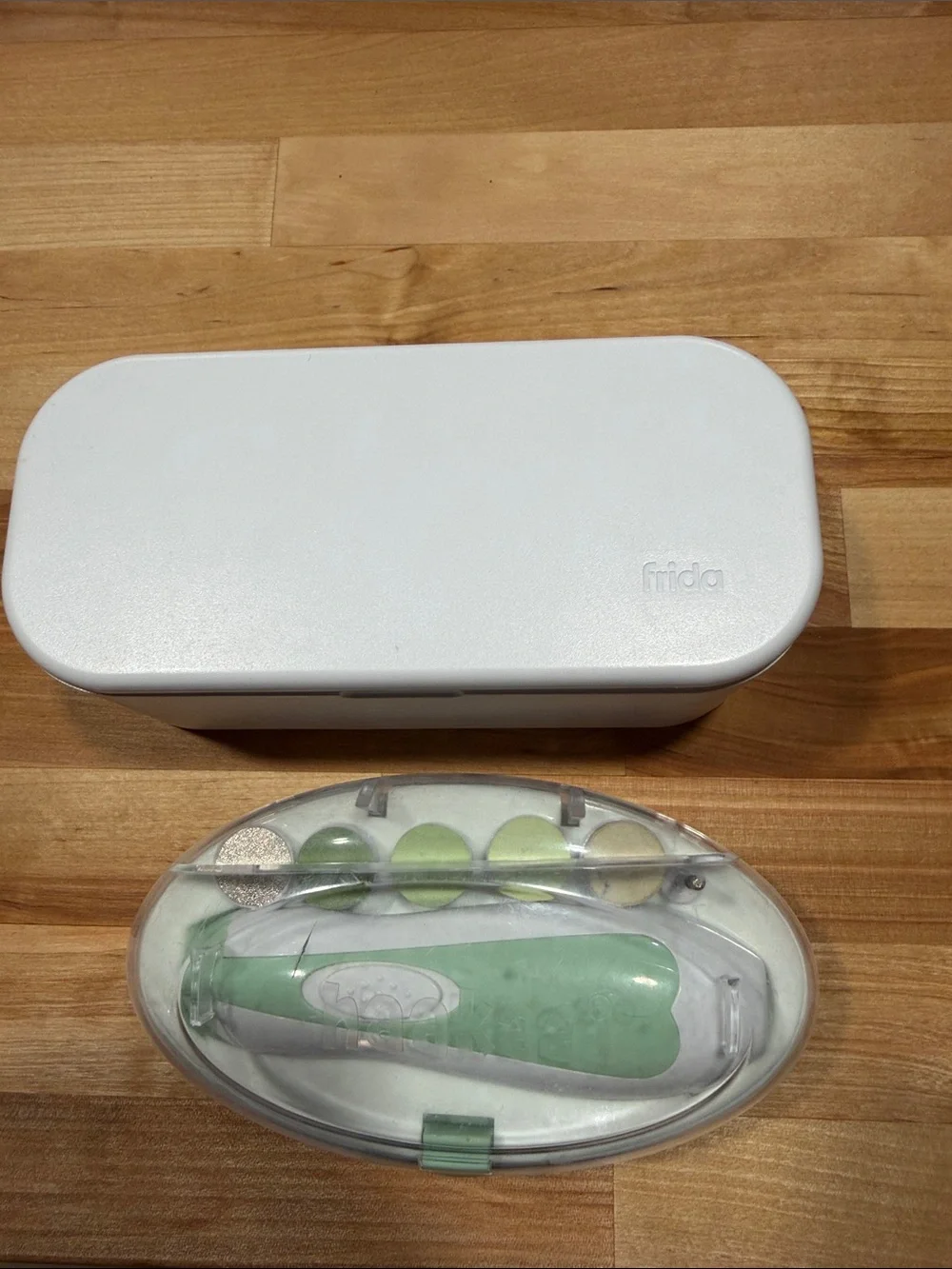 Frida Mom Electric Nose Sucker & Haakaa Electric Nail Care Kit